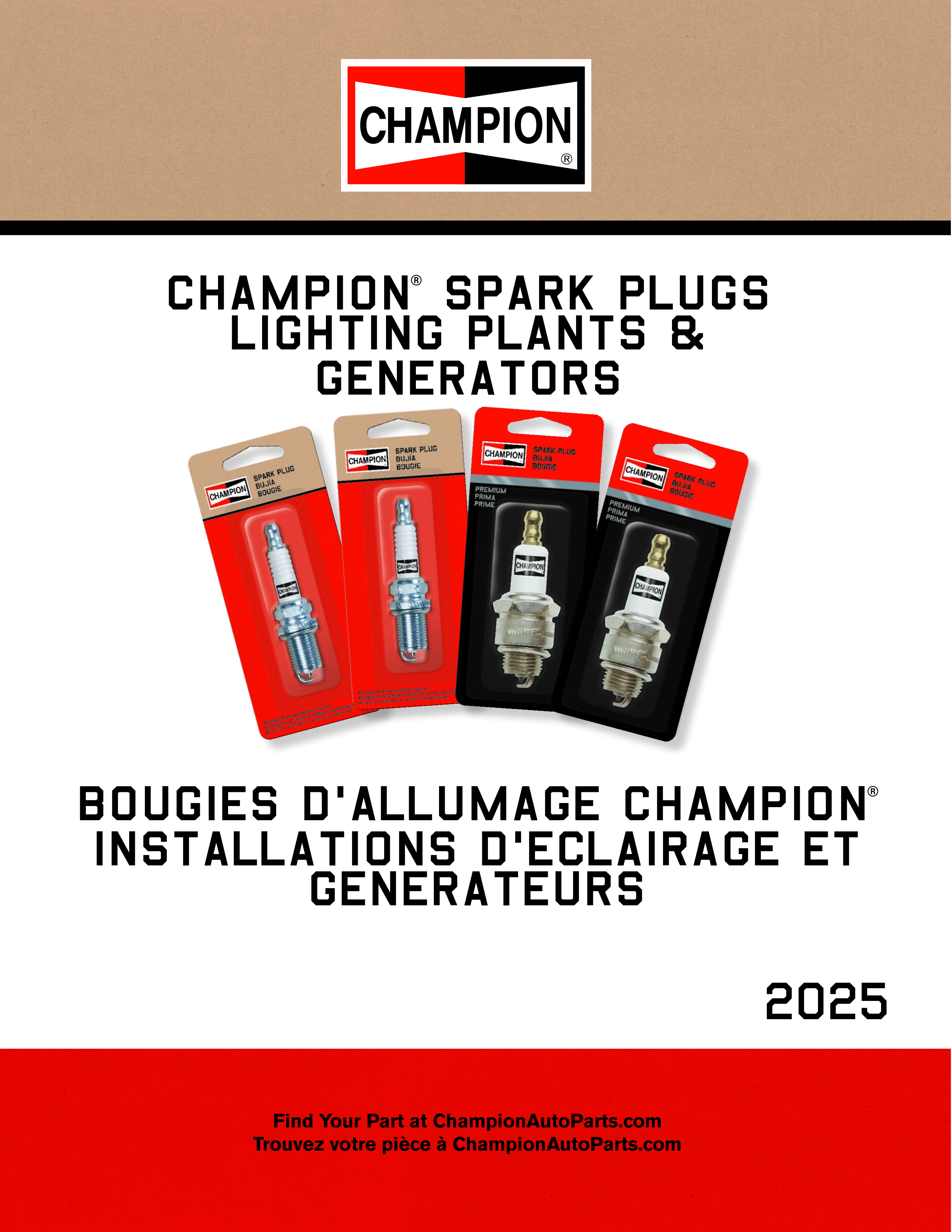 Champion Small Engine Spark Plug Digital Catalog thumbnail