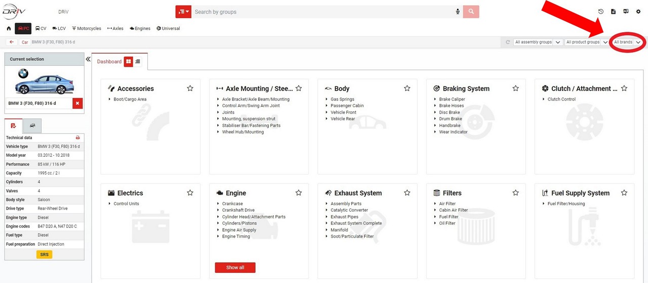 MOOG - 3D Schematics - Select brand MOOG