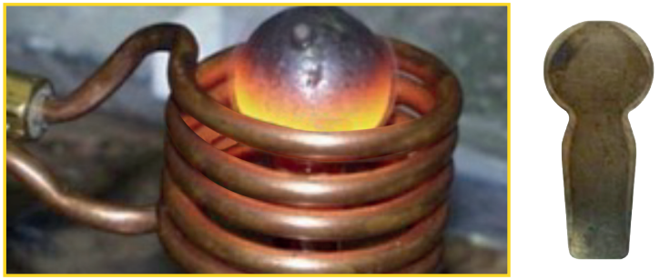 Induction Hardening Ball Pin