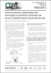 Cam Train Special Fitting Instructions AE Camshafts