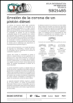 Diesel Piston Crown Erosion