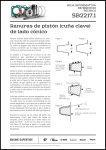 Taper Sided (Keystone Wedge) Piston Grooves