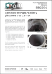 VW 2.5 TDI Pistons and Repair Sleeves