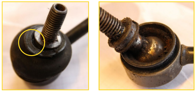 Upper Ring Losing Original Clamping Properties and Contamination