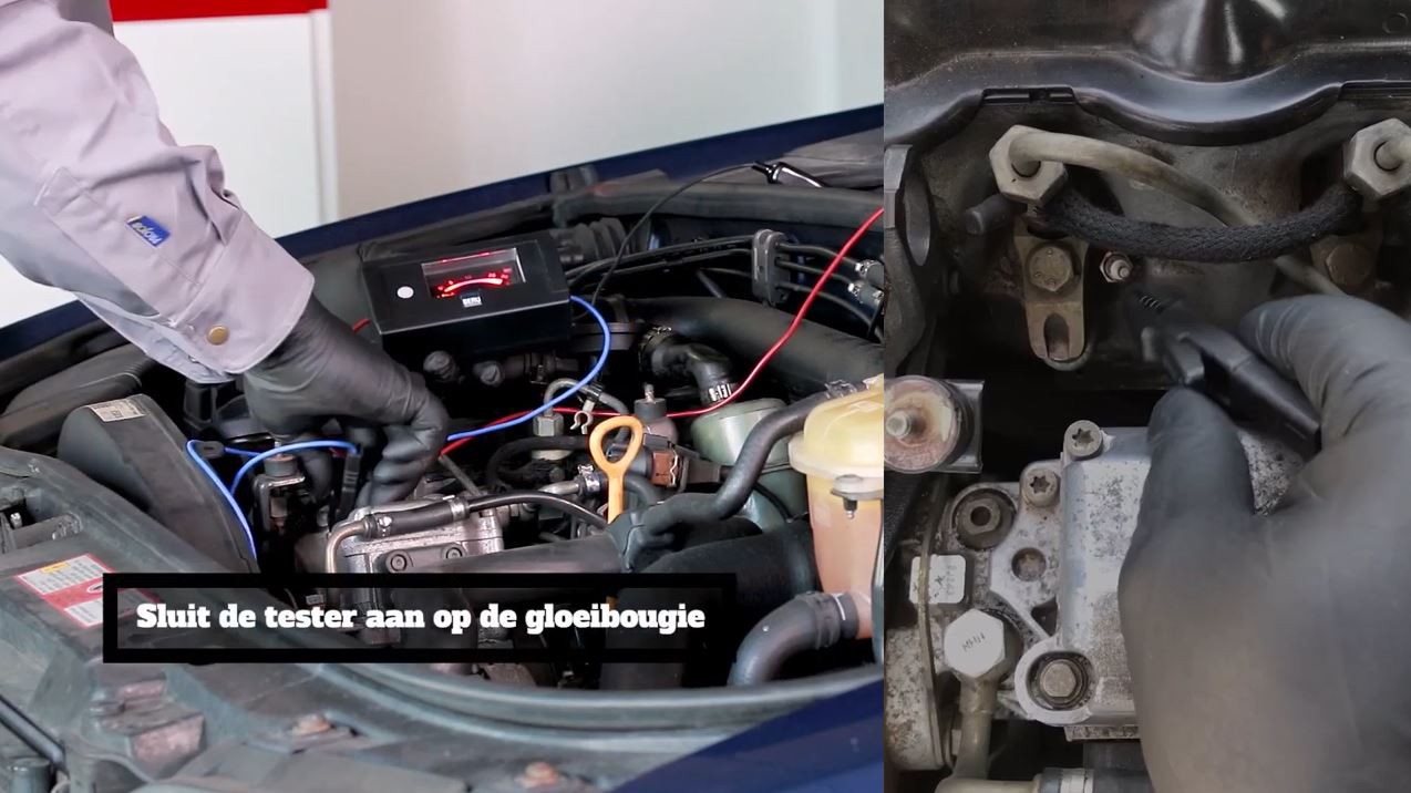 Test_glow_plugs_NL_1 Gloeibougies testen
