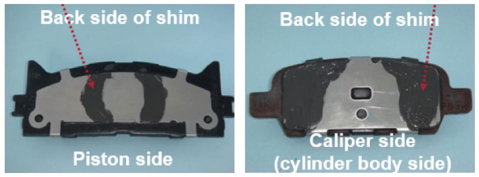 Side_shims_piston_caliper Zuiger- en remklauwzijden