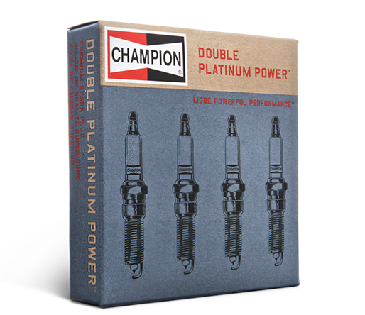 Vista-del paquete de-bujía-doble-platinum-de Champion