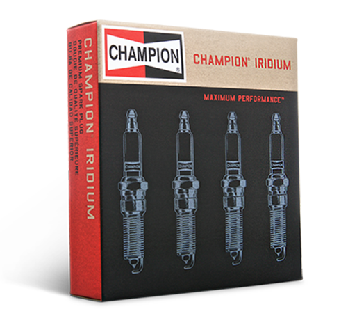 Vista-del paquete de-bujía-Iridium-de Champion