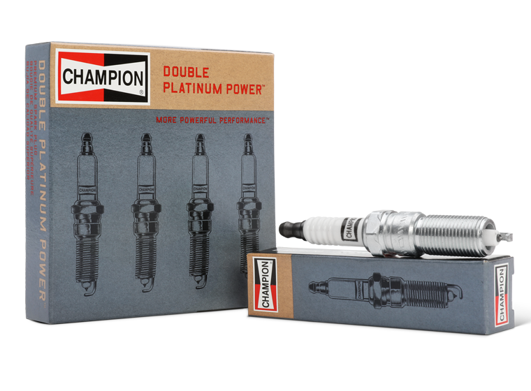 Champion-Double-Platinum-Spark-Plug package-view-double-platinum-spark-plug-by-champion