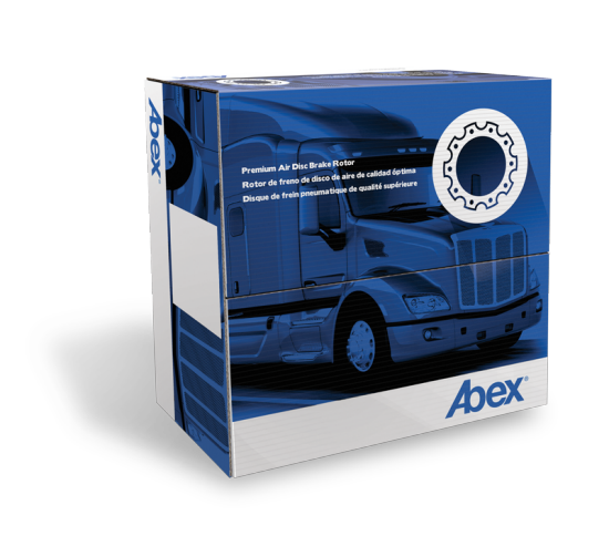 Abex Air Disc Rotor Carton Abex Air Disc Rotor Carton
