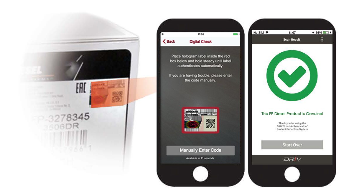 smart-authentication-scan Using your smartphone to authenticate your part