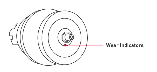 wear-indicators Ball Joint wear indicator sketch.