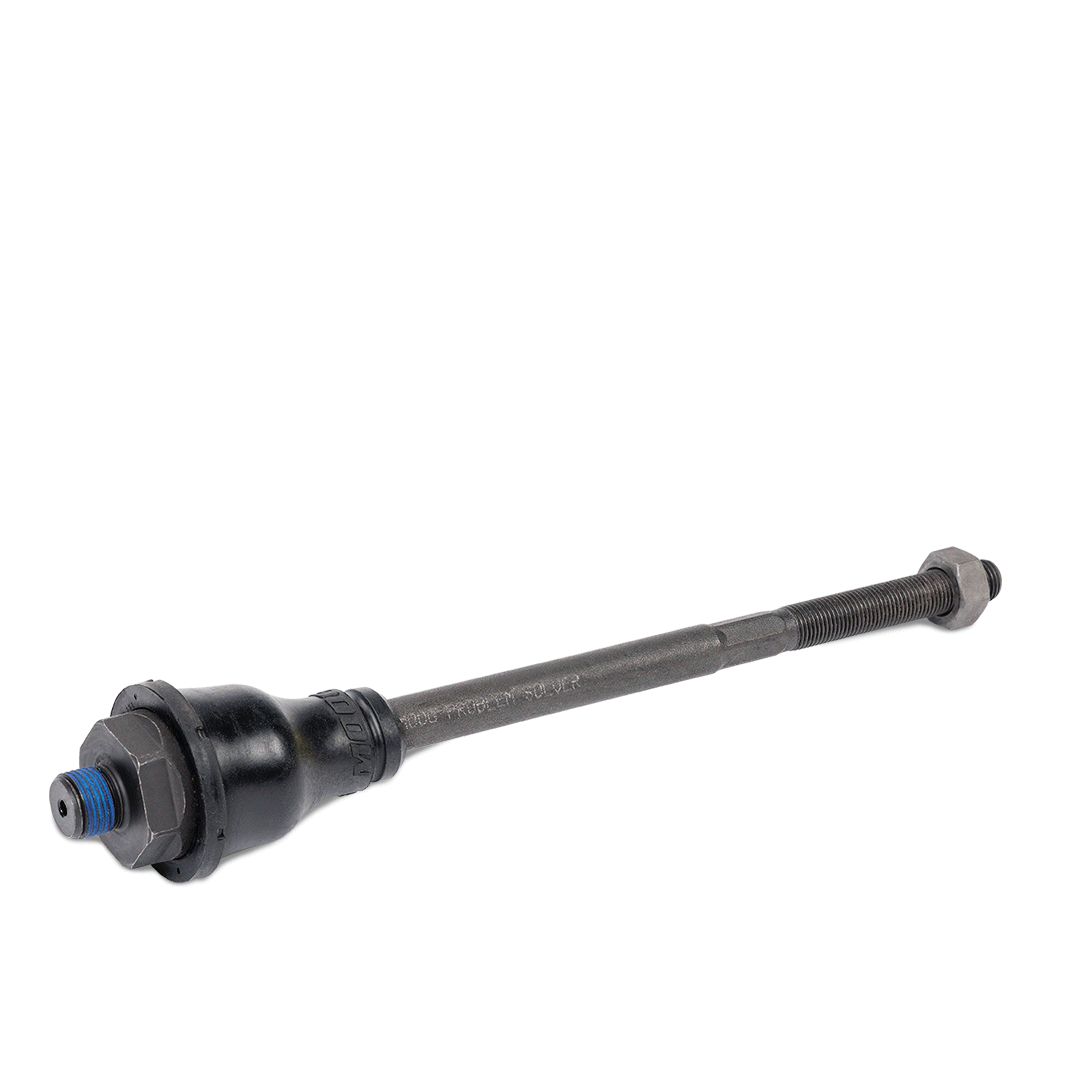 MOOG-Tie-Rods-product-detail MOOG tie rod end displaying pre-applied thread locking compound