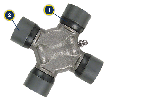 Détails produit des joints universels anti-corrosion galvanique MOOG Détails produit des joints universels anti-corrosion galvanique MOOG
