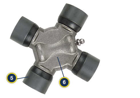 Détails produit des joints universels anti-corrosion galvanique MOOG Détails produit des joints universels anti-corrosion galvanique MOOG
