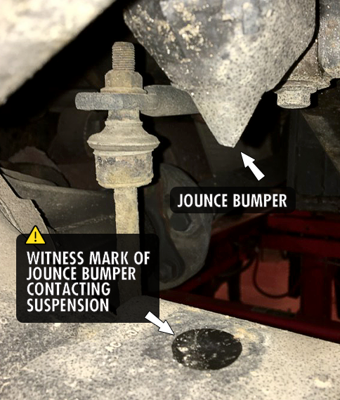 Signs-of-Worn-Coil-Springs-Jounce-Bumper-Impacts Signs of Worn Coil Springs Jounce Bumper Impacts.